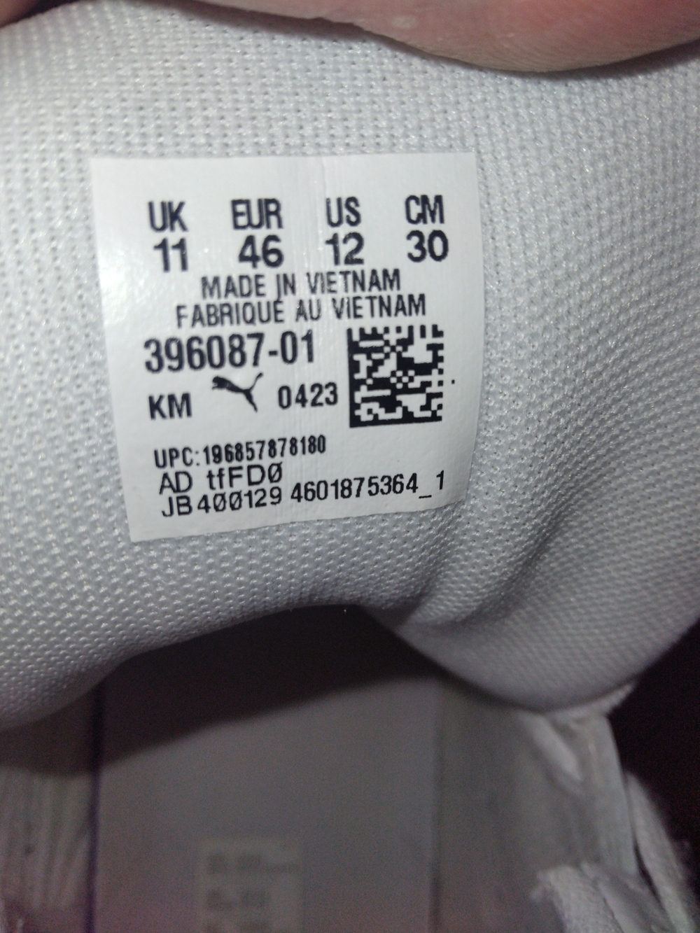 Puma CA Pro High White and Sneakers- 12 - Picture 7 of 8